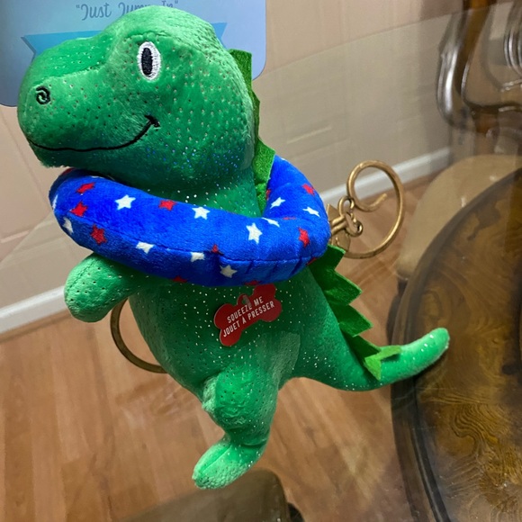 Fringe Studio Dog Fringe Dog Toy Dinosaur With Squeaker Poshmark